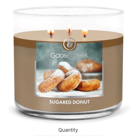 Goose Creek Other - 🍩 GC Sugared Donut 3-Wick Candle NEW